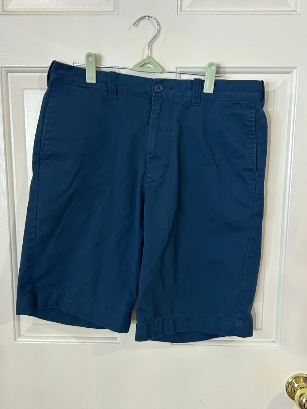 J. Crew Mens Rivington Chino Shorts Size 33 Blue 10” Inseam Lot Of 2